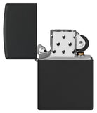 Zippo Classic Black Matte Windproof Lighter