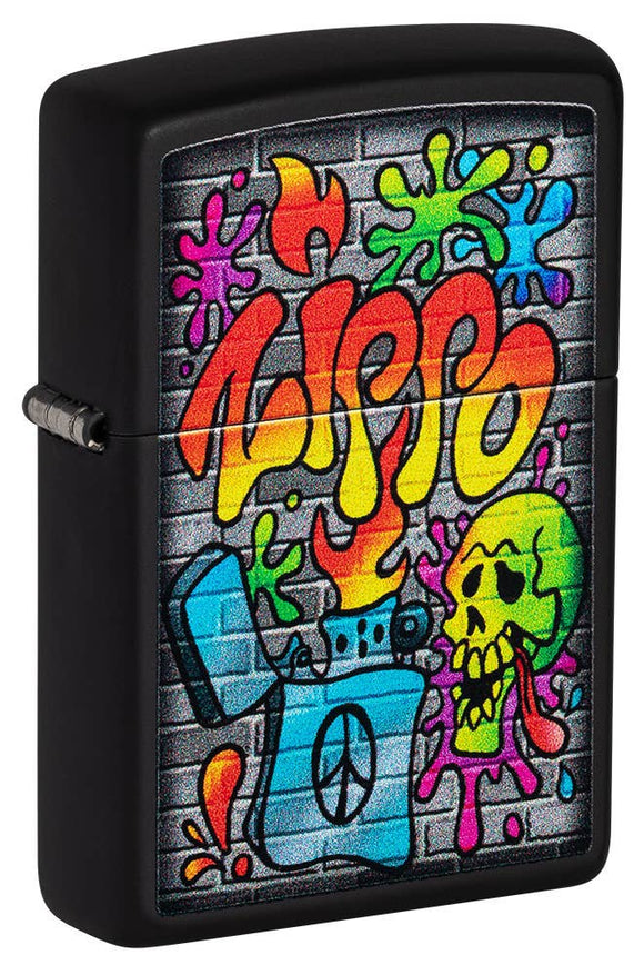 Zippo Street Art Design Lighter SKU 49605-000003
