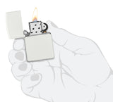 Zippo Classic White Matte Windproof Lighter