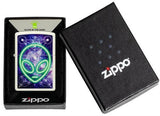 Glowing Alien Glow in the Dark  Zippo Lighter