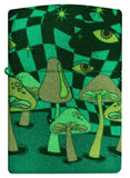 Mushroom Party Design Glow in the Dark Zippo Lighter