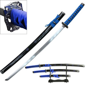 40" 3 Piece Samurai Sword Set SKU: SE-72BL4