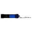Mini OTF Keychain Knife Two Tone 440C Blade/Black & Blue Aluminum Handle SKU SE-1337BL