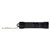Mini OTF Keychain Knife Two Tone 3Cr13 Stainless-Steel Blade/Black Aluminum Handle SKU SE-1337BK