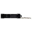 Mini OTF Keychain Knife Two Tone 3Cr13 Stainless-Steel Blade/Black Aluminum Handle SKU SE-1337BK
