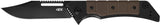Kershaw Zero Tolerance Tim Galyean Frame Lock Knife Brown G-10/Ti SKU 0223
