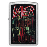 Zippo Slayer Reign in Blood Street Chrome Windproof Lighter