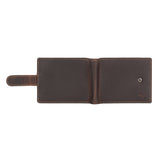Phoenix Leather Clip Wallet – Men – Chestnut