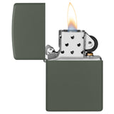 Zippo Classic Green Matte Windproof Lighter