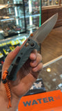 Benchmade Mini Adira MagnaCut Axis Lock Knife Blue Grivory SKU 18065