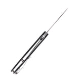 MTech USA Spring Assist Liner Lock Knife Satin Finish 3Cr13MoV Stainless-Steel Blade/Black Aluminum Handle SKU MT-A2007BK