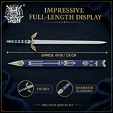 Hand Forged Legend Zelda Link VikingSword, Birthday Gift