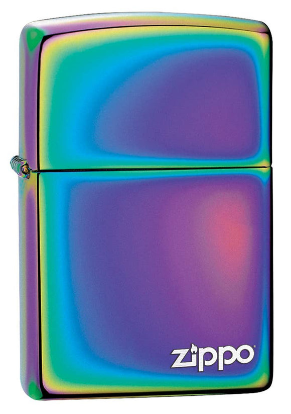 Zippo Iridescent with Zippo Logo Lighter SKU 151ZL-000038