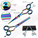 6.5" Professional Hair Cutting and Thinning Scissors Set SKU 11509