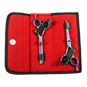 6.5" Professional Hair Cutting and Thinning Scissors Set SKU 11509