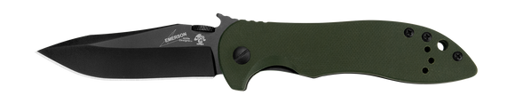 Kershaw Emerson CQC-5K Liner Lock Knife SKU 6074OLBLK