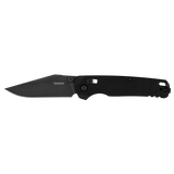 Kershaw Bel Air DuraLock Knife Black Clip Point CPM-MagnaCut Blade/Black G10 Handle SKU 6160BLK
