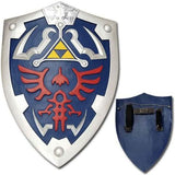 Legend of Zelda Replica Cosplay Hylian Sheild 25" L X 19" W Fiberglass Resin SKU SE-444L