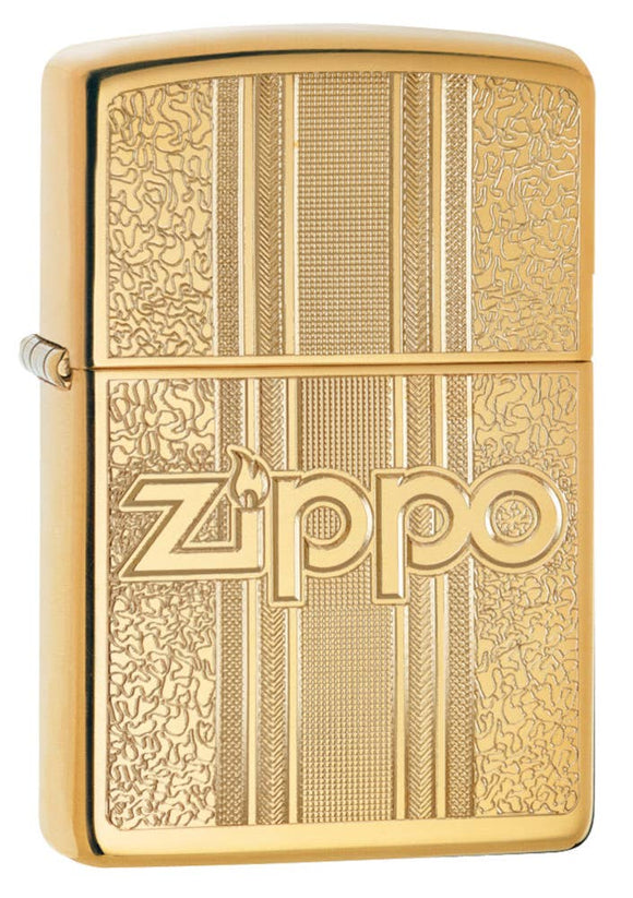 Zippo Pattern Design with Zippo Logo Lighter SKU 29677-000003