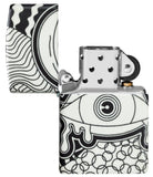 Zippo Vision Test Design Glow in the Dark Windproof Lighter
