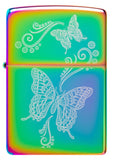 Zippo Butterfly Design Multi-Color Windproof Lighter