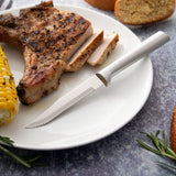 Serrated Steak - Silver Handle