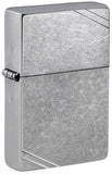 Zippo Street Chrome™ Vintage with Slashes Windproof Lighter
