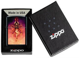 Fire Fairy Black Matte by: Ed Beard Zippo Lighter