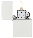 Zippo Classic White Matte Windproof Lighter