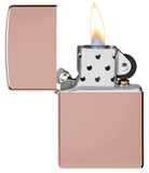 Zippo Classic High Polish Rose Gold Windproof Lighter