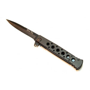 Edge Tek Spring Assist Folding Knife Stainless Steel Blade SKU 5794