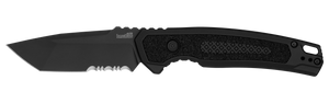 Kershaw Launch 16 Tactical Automatic Knife Tanto Serrated Black SKU 7105