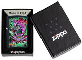 James Danger Harvey - Koi Black Matte Zippo Lighter