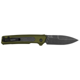 Kershaw Launch 22 Automatic Knife Blackwash CPM MagnaCut Blade/OD Green 6061-T6 Aluminum, Micarta Inserts Handle SKU 7205