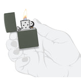 Zippo Classic Green Matte Windproof Lighter