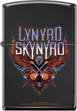 Lynyrd Skynyrd High Polish Black Zippo Lighter