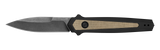 Kershaw Launch 15 MagnaCut Automatic Knife BlackWash CPM-MagnaCut Steel Blade/Black 6061-T6 Alum. with Canvas Micarta Inlay Handle SKU 7950