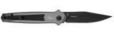 Kershaw Launch 17 Automatic Knife Gray Aluminum/Black G-10 SKU 7951