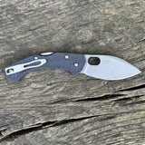 Stainless Steel Lockback Pocket Knife FRN Handle Fox Italy