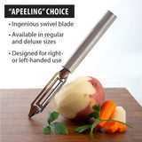 Deluxe Vegetable Peeler - Silver Handle