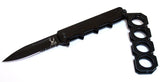 TheBoneEdge Spring Assist Finger Guard Handle Folding Knife SKU 6800