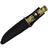 Defender-Xtreme Camo Survival Knife 8.5" w/Sheath SKU 9092