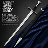 Hand Forged Anduril Legendary Power VikingSword, Unique Gift