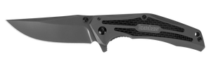 Kershaw Duojet A/O Frame Lock Knife Gray SS/Carbon Fiber SKU 8300