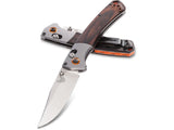 Benchmade Hunt Crooked River AXIS Lock Knife Dymondwood SKU 15080-2