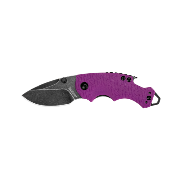 Kershaw Shuffle Liner Lock Knife Purple SKU 8700PURBW