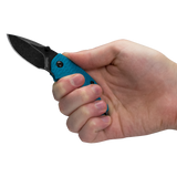 Kershaw Shuffle Liner Lock Multi-Tool Knife Blackwash 8Cr13MoV Steel Blade/Teal Nylon Handle with K-Texture Grip SKU KS8700TEALBW
