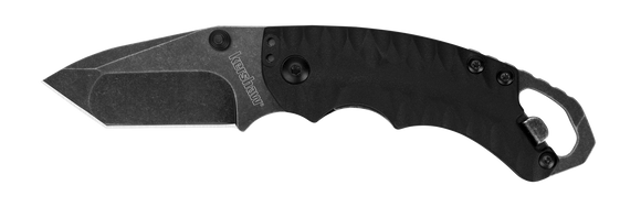 Kershaw Shuffle II Tanto Liner Lock Knife Black SKU 8750TBLKBW