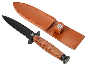 9" Heavy Duty Hunting Knife w/Sheath SKU 6174