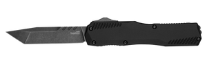 Kershaw Livewire MagnaCut Tanto OTF Automatic Knife Black/Black SKU 9000T